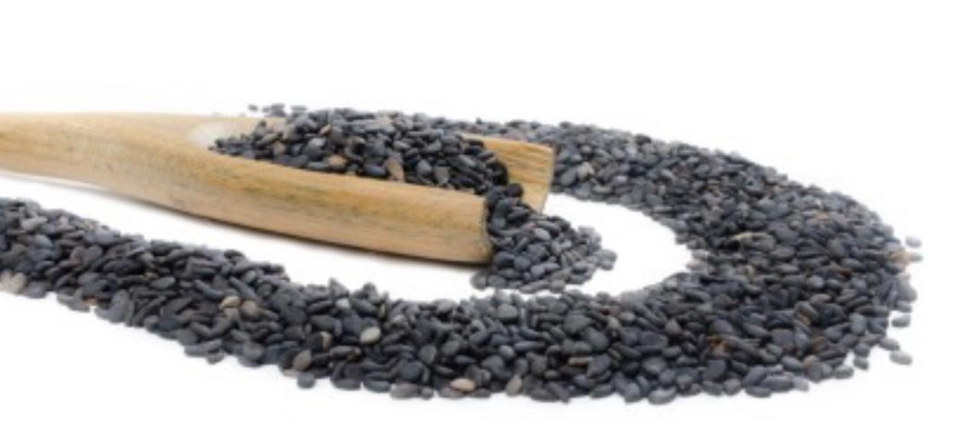 Semillas de sésamo negro
